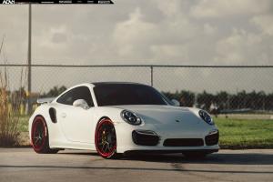 Porsche 911 Turbo S on ADV.1 Wheels (ADV7TSCS) 2015 года
